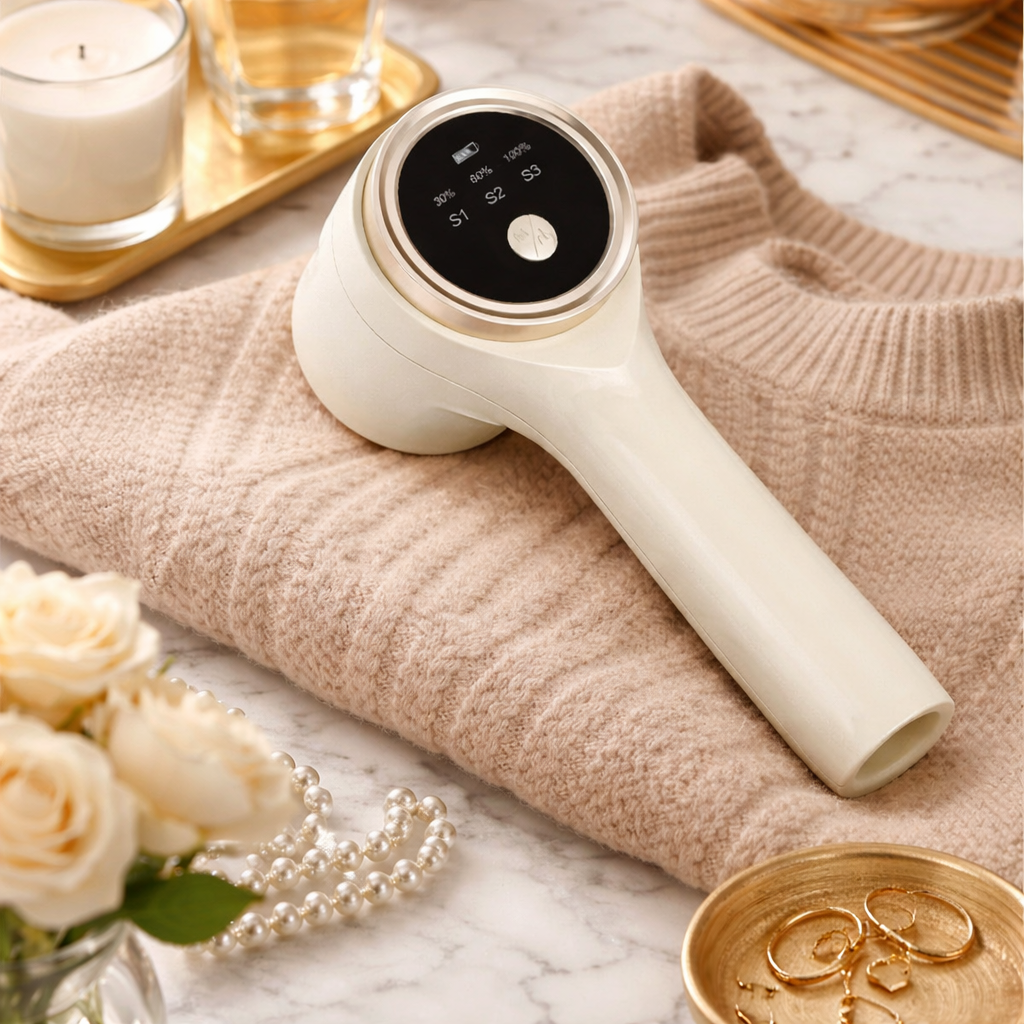 Rechargeable Clothes Renewer & Lint Remover – Fabric Shaver for Sweaters, Coats & Home Textiles