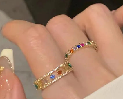 Petite Elegance Gemstone Ring