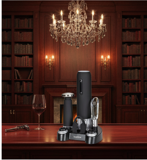 Ivation Complete Wine Opener & Preservation Set