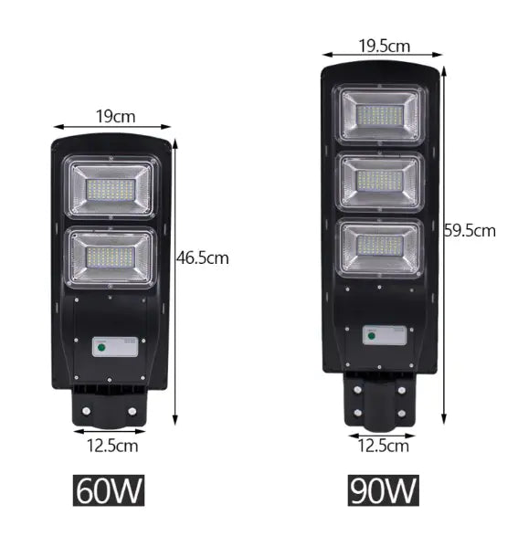 EcoBright Solar Sensor Street Light