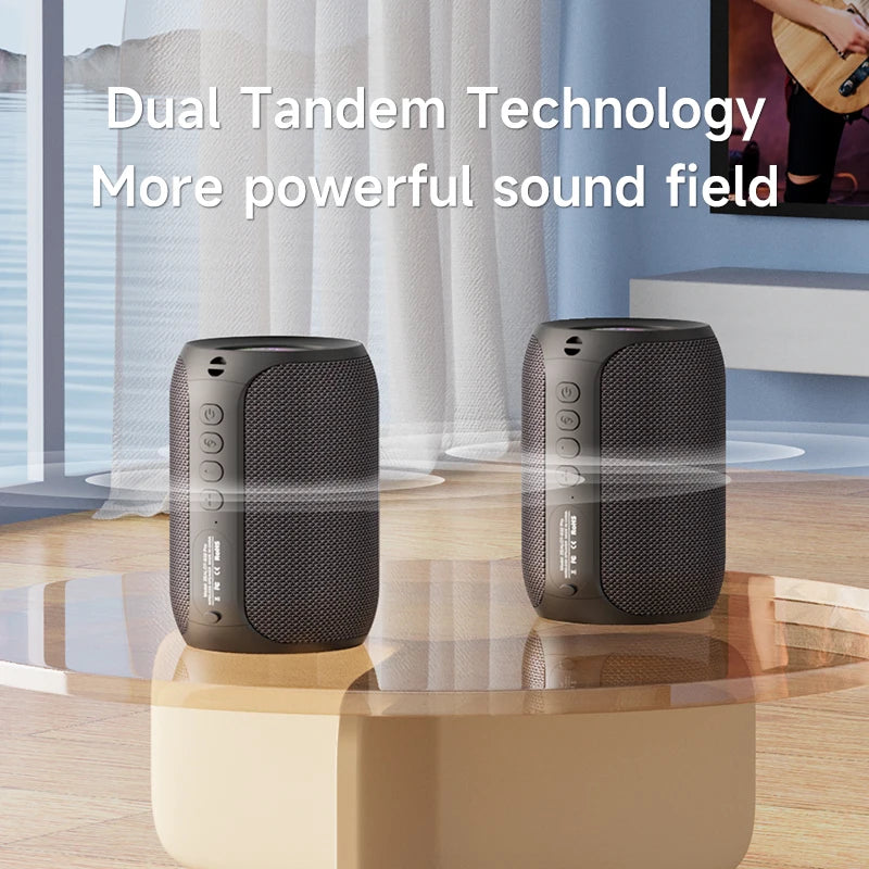 Zealot-S32PRO Powerful Bluetooth Speaker – Bass Wireless, LED Light, Waterproof Outdoor Subwoofer | UniqSnaz