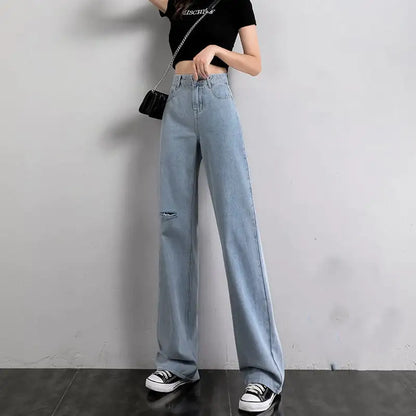 Women's Chic Summer Wide-Leg Jeans