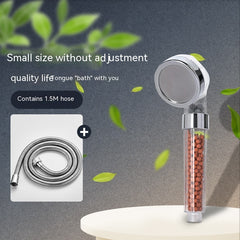 Eco-Friendly 3-Speed Anion Shower Head with Water-Saving Filtration