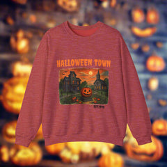 Cozy Halloween Town Unisex Sweatshirt – Spooky Fall Fashion