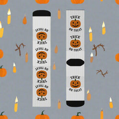 “Halloween Trick-Or-Treat Socks | Fun Pumpkin Socks for Kids”