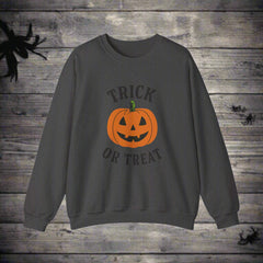 “Halloween Trick-Or-Treat Sweatshirt | Cozy Unisex Crewneck”