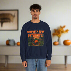 Cozy Halloween Town Unisex Sweatshirt – Spooky Fall Fashion