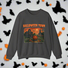 Cozy Halloween Town Unisex Sweatshirt – Spooky Fall Fashion