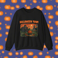 Cozy Halloween Town Unisex Sweatshirt – Spooky Fall Fashion