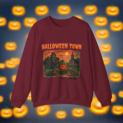 Cozy Halloween Town Unisex Sweatshirt – Spooky Fall Fashion