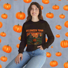 Cozy Halloween Town Unisex Sweatshirt – Spooky Fall Fashion