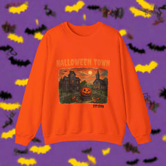 Cozy Halloween Town Unisex Sweatshirt – Spooky Fall Fashion