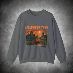 Cozy Halloween Town Unisex Sweatshirt – Spooky Fall Fashion