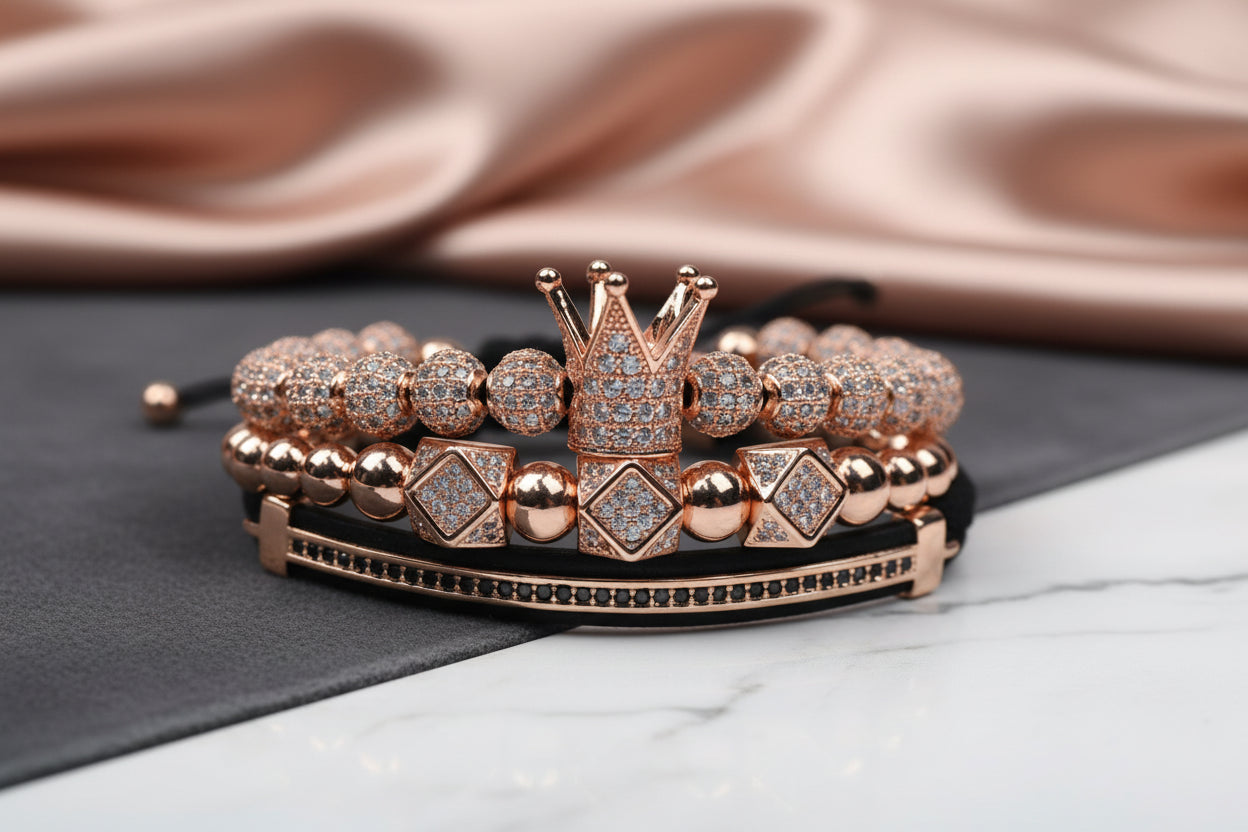 Regal Triangle Bracelet