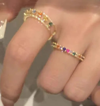 Petite Elegance Gemstone Ring