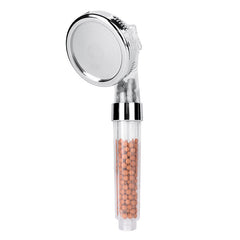 Eco-Friendly 3-Speed Anion Shower Head with Water-Saving Filtration