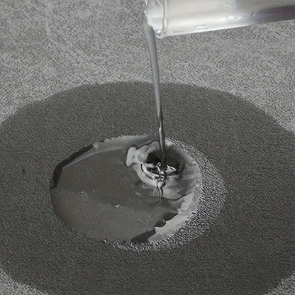 Non-Slip Quick-Dry Diatomite Bathroom Rug with Clover Pattern, 50x80cm