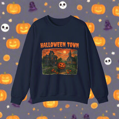 Cozy Halloween Town Unisex Sweatshirt – Spooky Fall Fashion