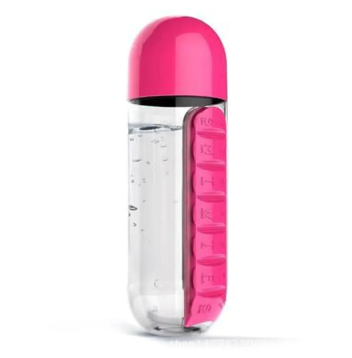Dual Pill Bottle & Hydration Cup - 600ml