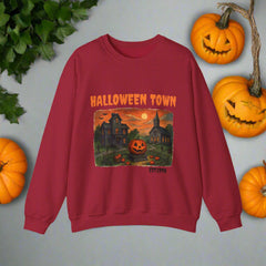 Cozy Halloween Town Unisex Sweatshirt – Spooky Fall Fashion