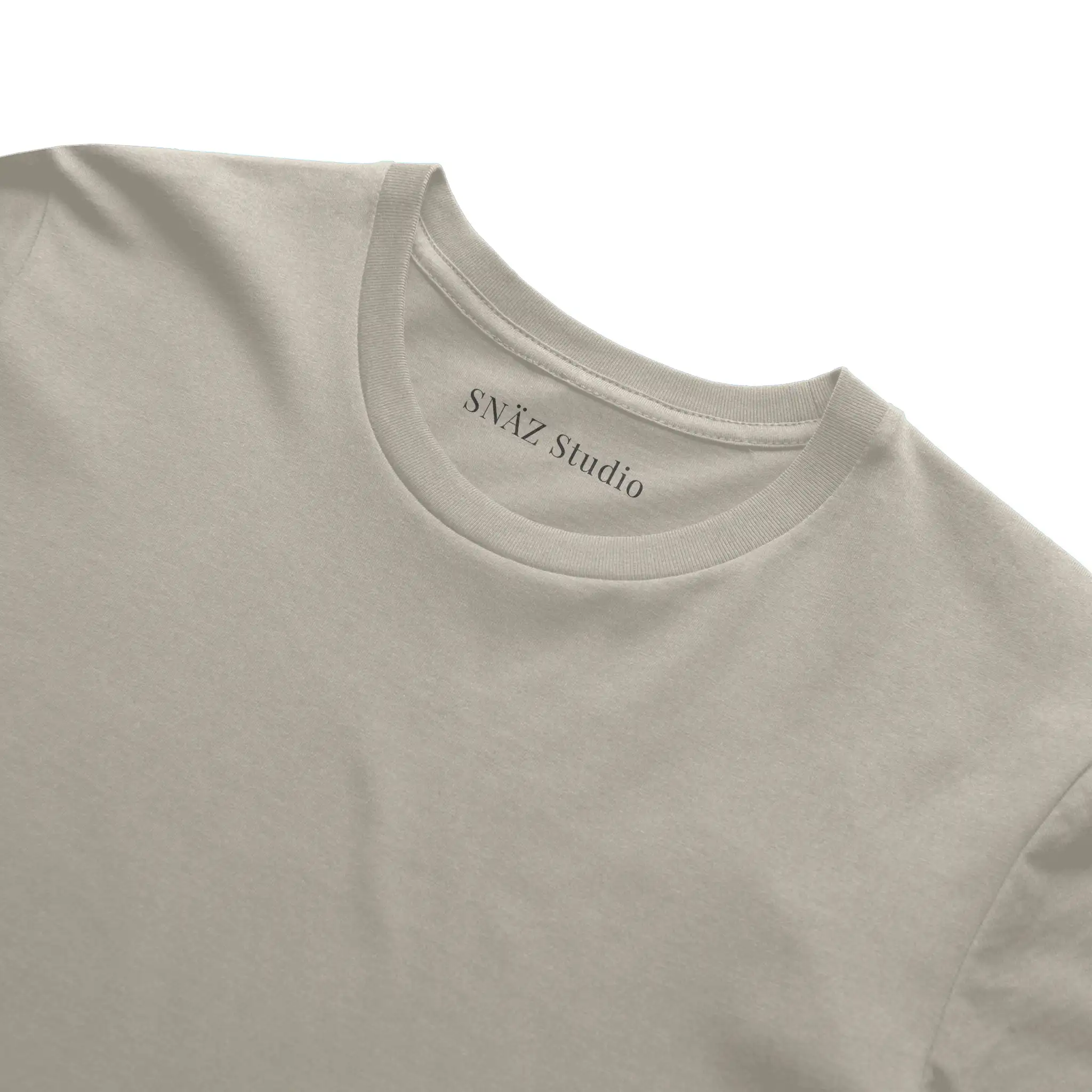 Studio Essential Tee – Natural