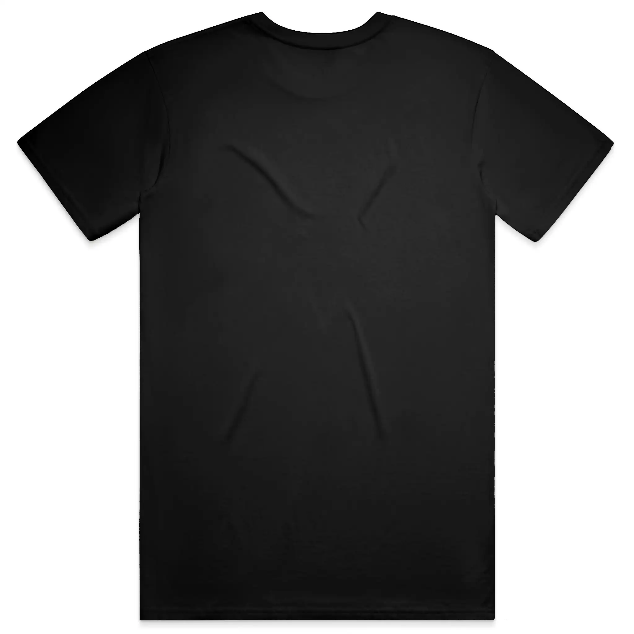 SNAZ Embroidered Black Tee