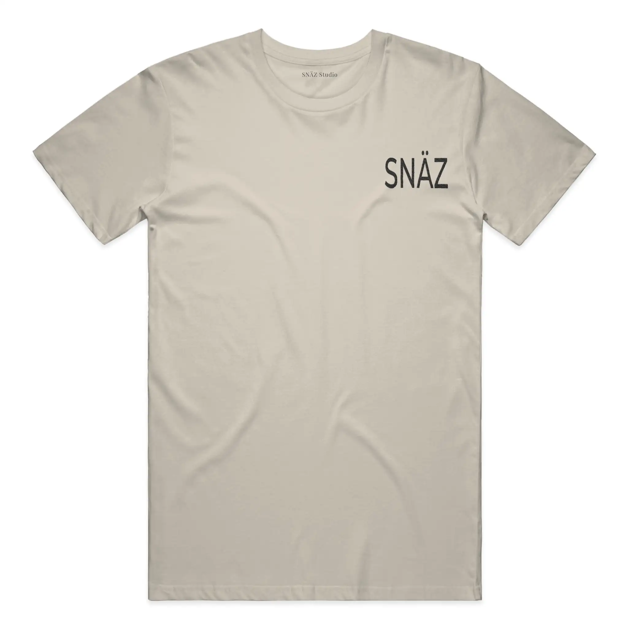SNAZ Embroidered Neutral Tee