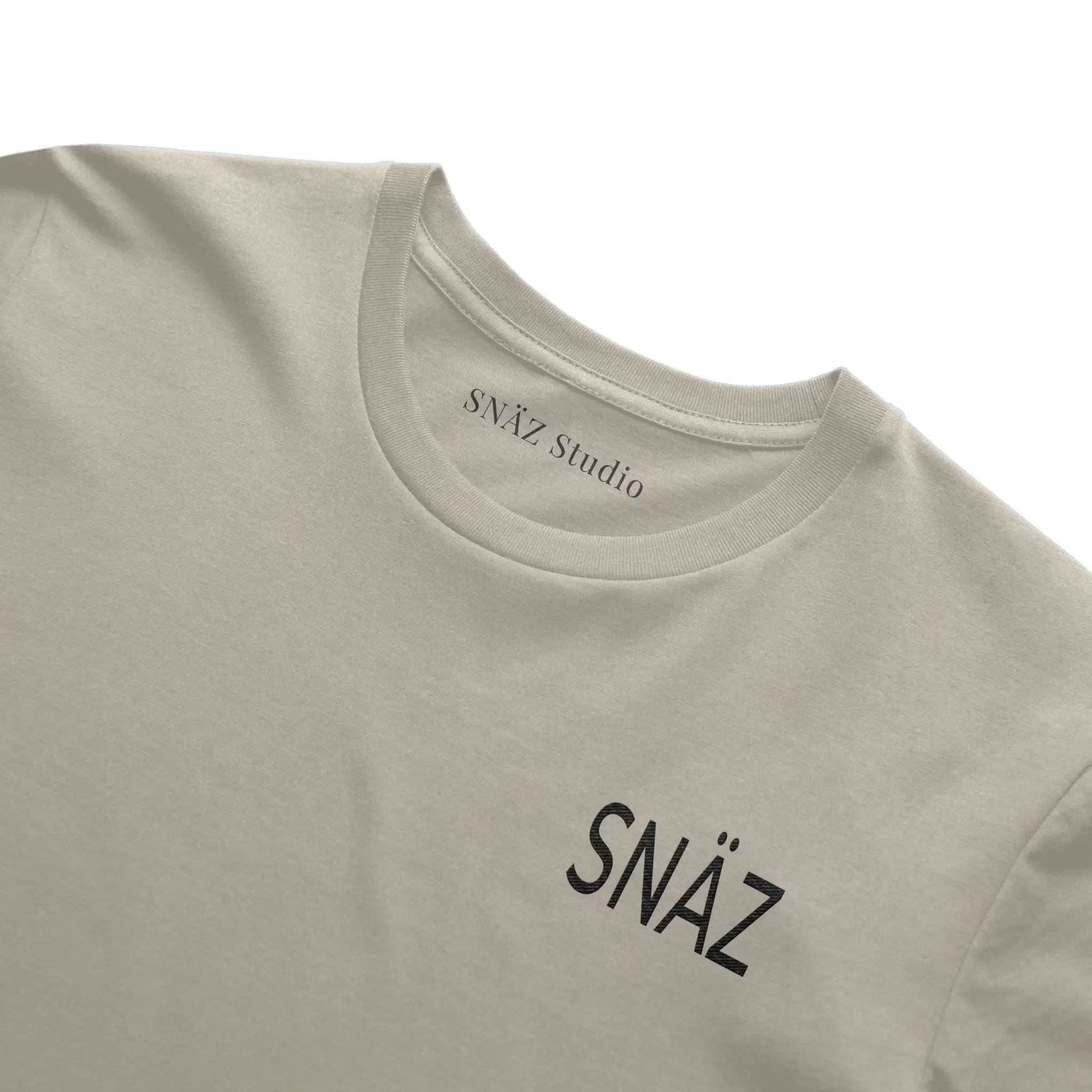SNAZ Embroidered Neutral Tee