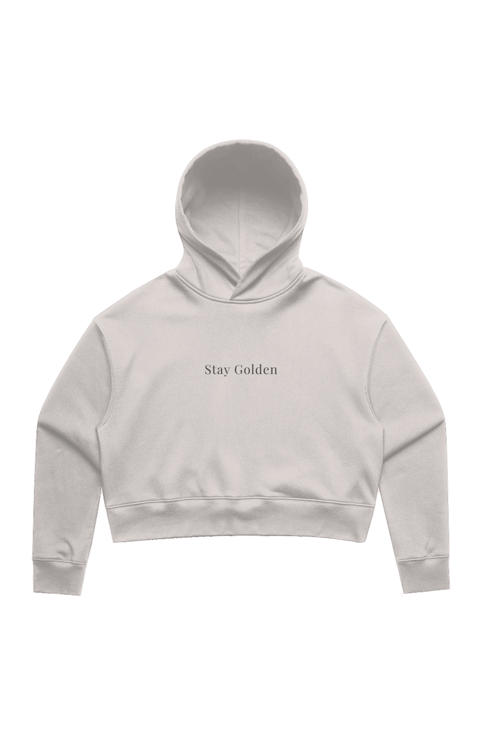Stay Golden Hoodie -- Bone (Women's)
