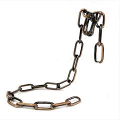Chain-Hang Metal Wine Display