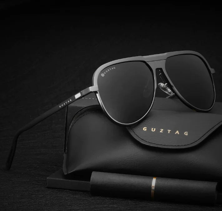 Men's UV380 Crystal Lens Sunglasses