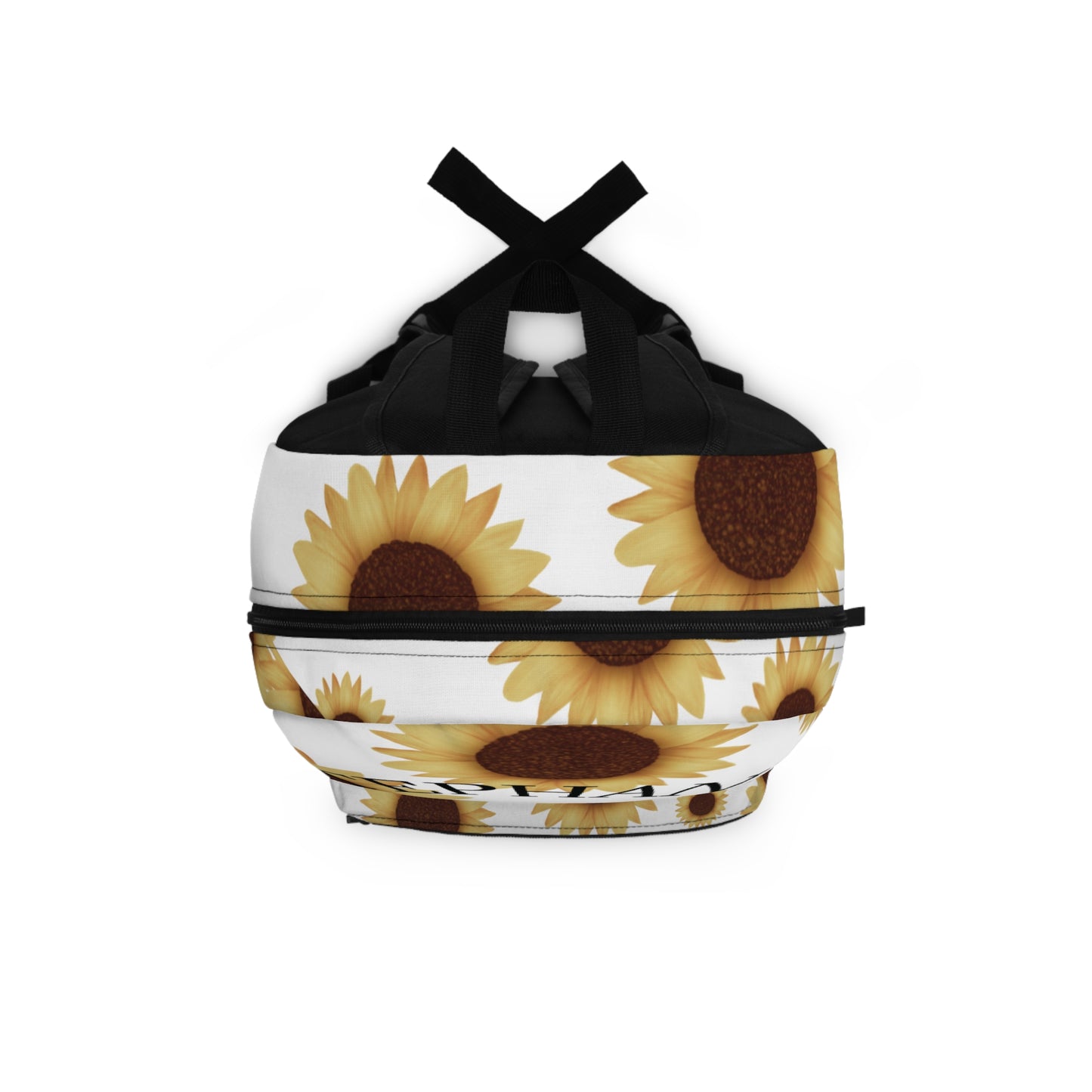 "Bloom with Style – Personalized Sunflower Backpack"