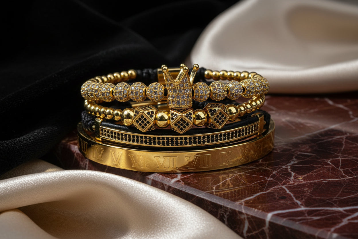 Regal Triangle Bracelet