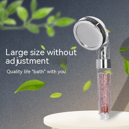 Eco-Friendly 3-Speed Anion Shower Head with Water-Saving Filtration