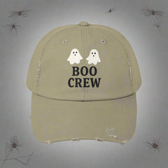 Boo Crew Distressed Cap – Halloween Ghost Hat