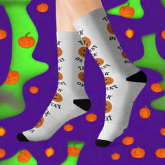 “Halloween Trick-Or-Treat Socks | Fun Pumpkin Socks for Kids”