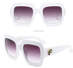 Chic Tri-Tone Designer Sunglasses