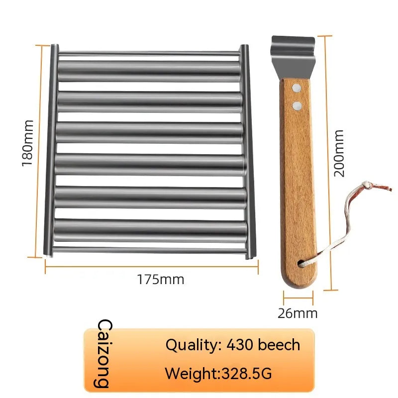 Detachable Steel Sausage Grill Rack