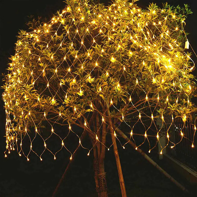 LED All-Weather Net Lights for Festive Decor
