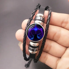 Astro Charm Braided Bracelet Unisex