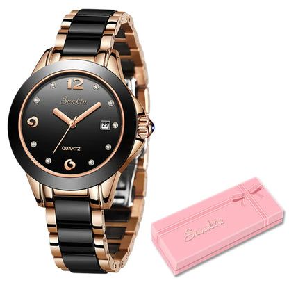 Chic Rose Gold Women's Watch