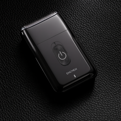Ultra-Portable Electric Shaver with Precision Floating Blade & Pop-Up Trimmer