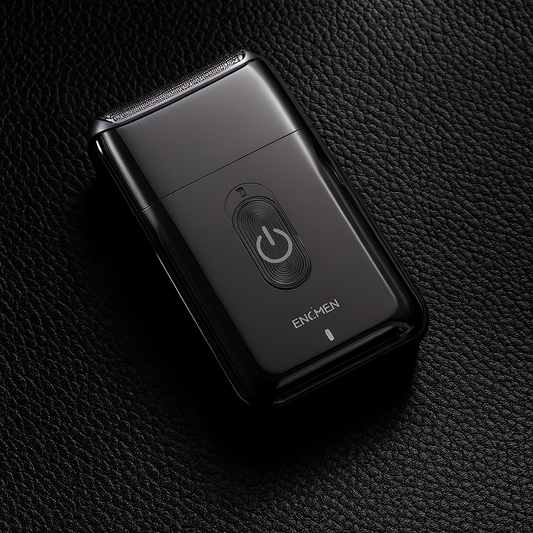 Ultra-Portable Electric Shaver with Precision Floating Blade & Pop-Up Trimmer