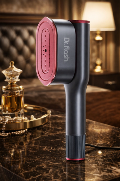 2-in-1 Handheld Steamer & Iron – 1200W Fast Heat-Up Travel Garment Steamer (15s Ready)