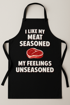 Personalized Apron – Funny, Custom, Holiday & Family Name Aprons | Upload Your Own Design