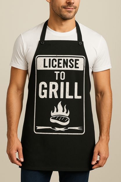 Personalized Apron – Funny, Custom, Holiday & Family Name Aprons | Upload Your Own Design