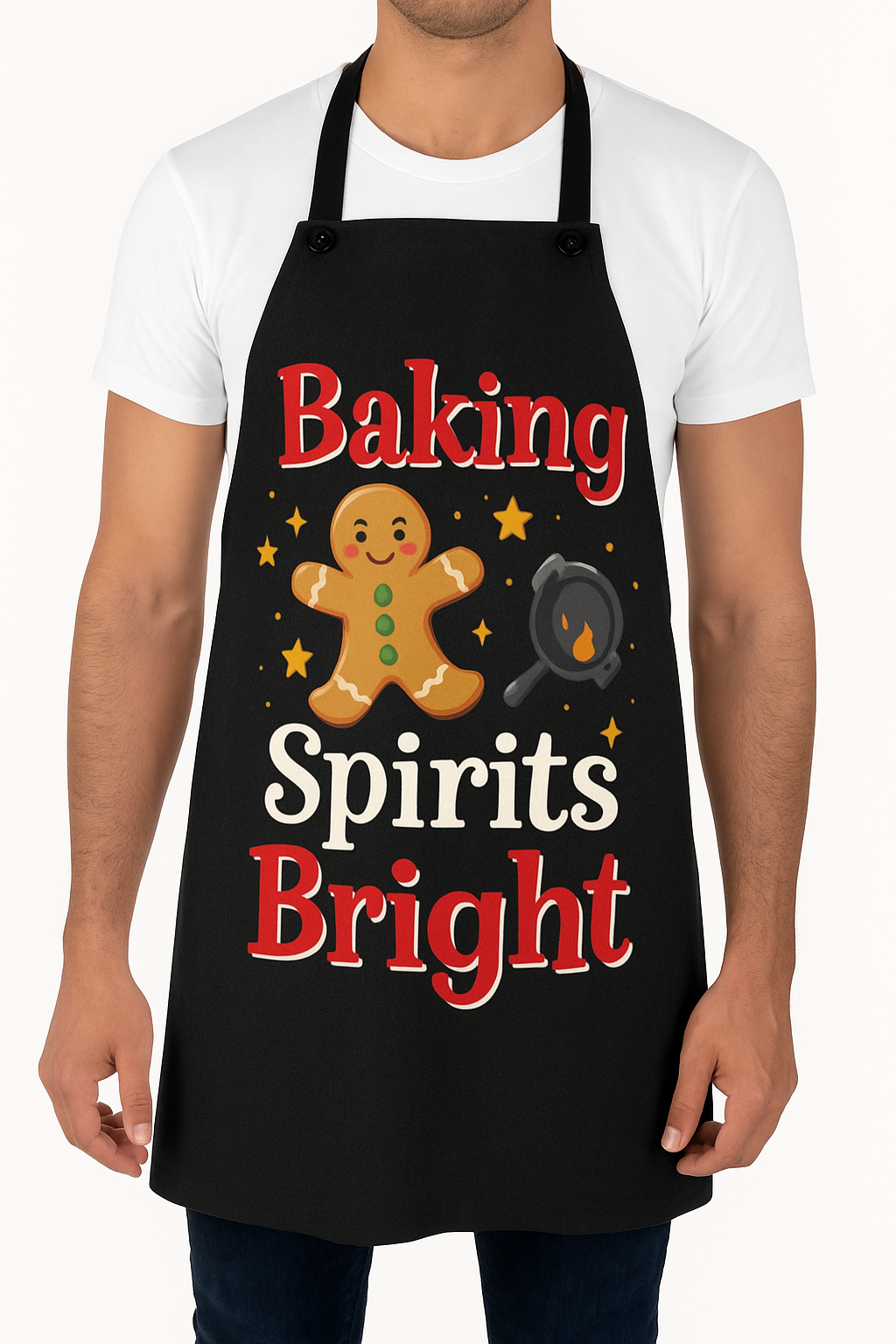 Personalized Apron – Funny, Custom, Holiday & Family Name Aprons | Upload Your Own Design