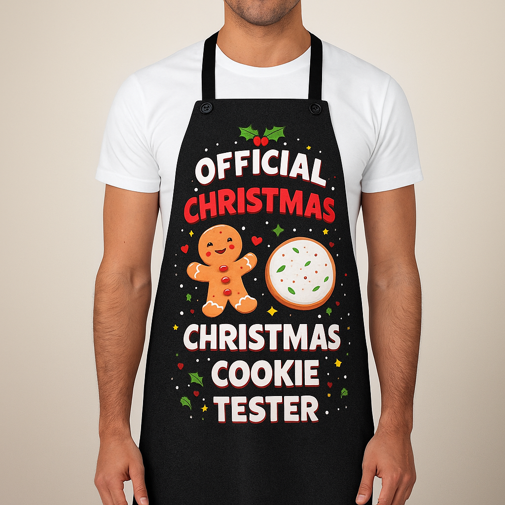 Personalized Apron – Funny, Custom, Holiday & Family Name Aprons | Upload Your Own Design