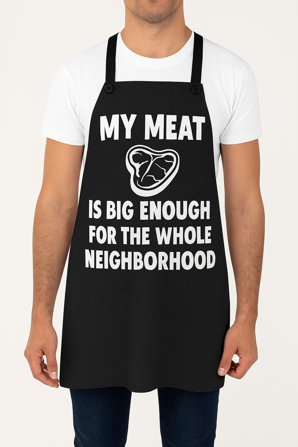 Personalized Apron – Funny, Custom, Holiday & Family Name Aprons | Upload Your Own Design