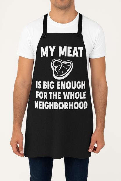 Personalized Apron – Funny, Custom, Holiday & Family Name Aprons | Upload Your Own Design